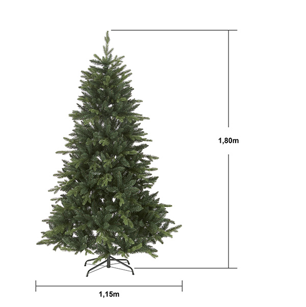 Julgran Bergen 180cm [Star Trading] 123ink.se